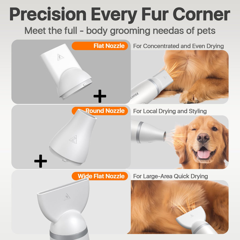 Buenkee seche-poil silencieux <65 dB pour animaux calmes
