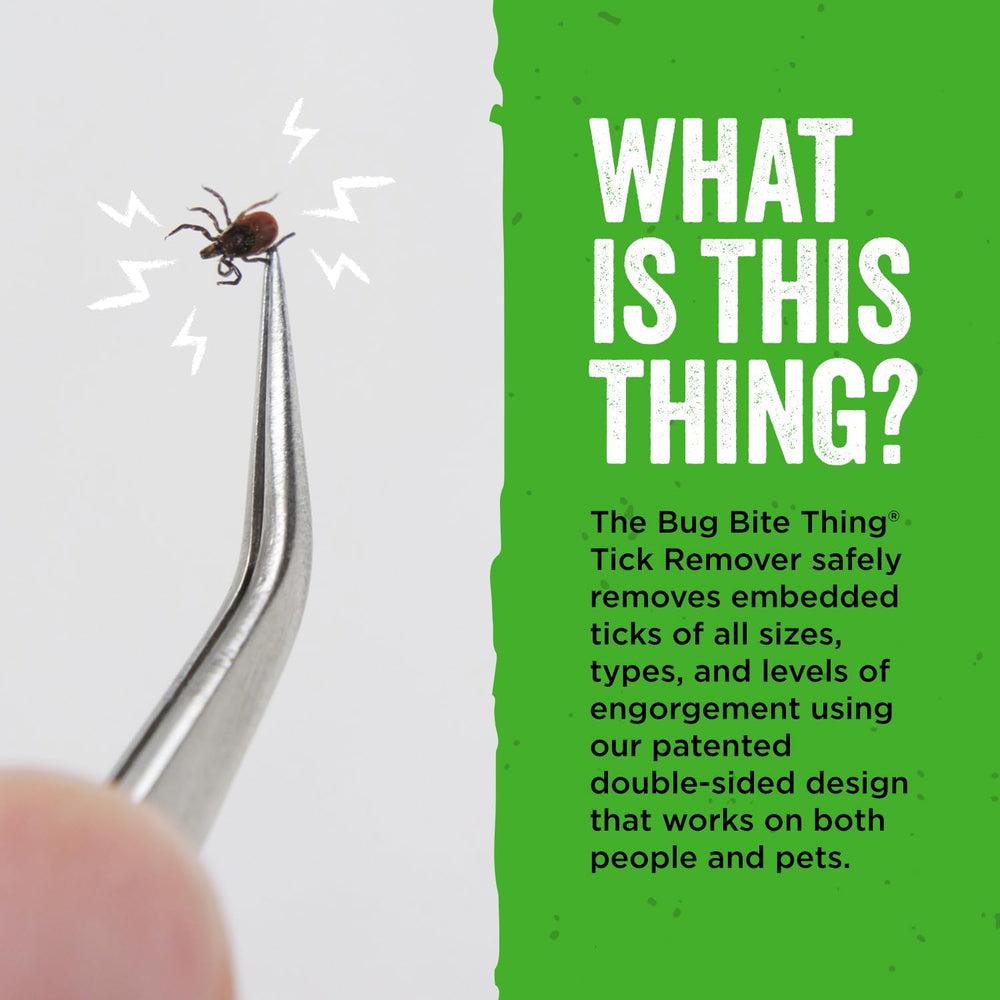 BUG BITE THING pince à tiques fines pour retrait précis