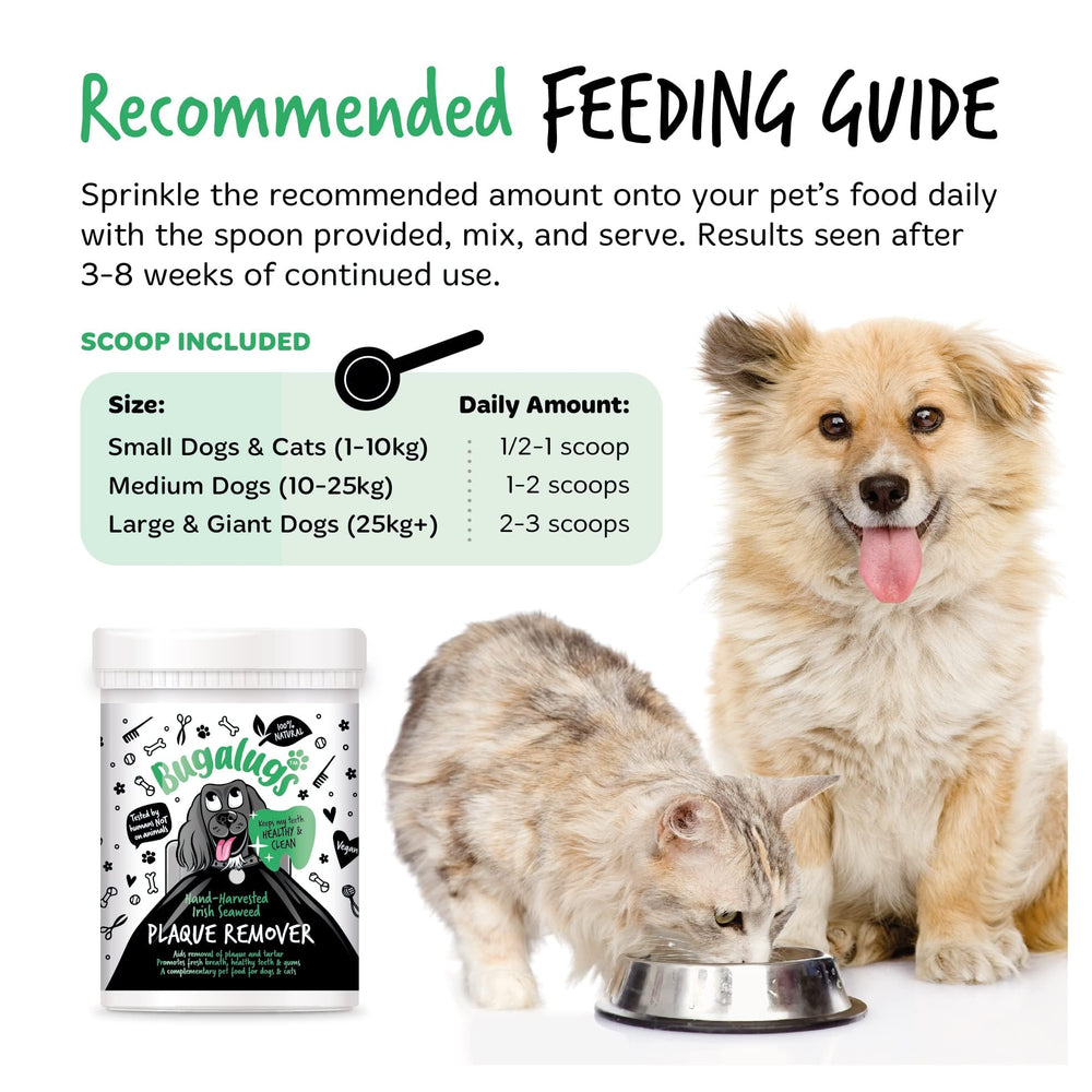 BUGALUGS Hygiène Buccale – pour chien et chat, haleine plus fraîche.
