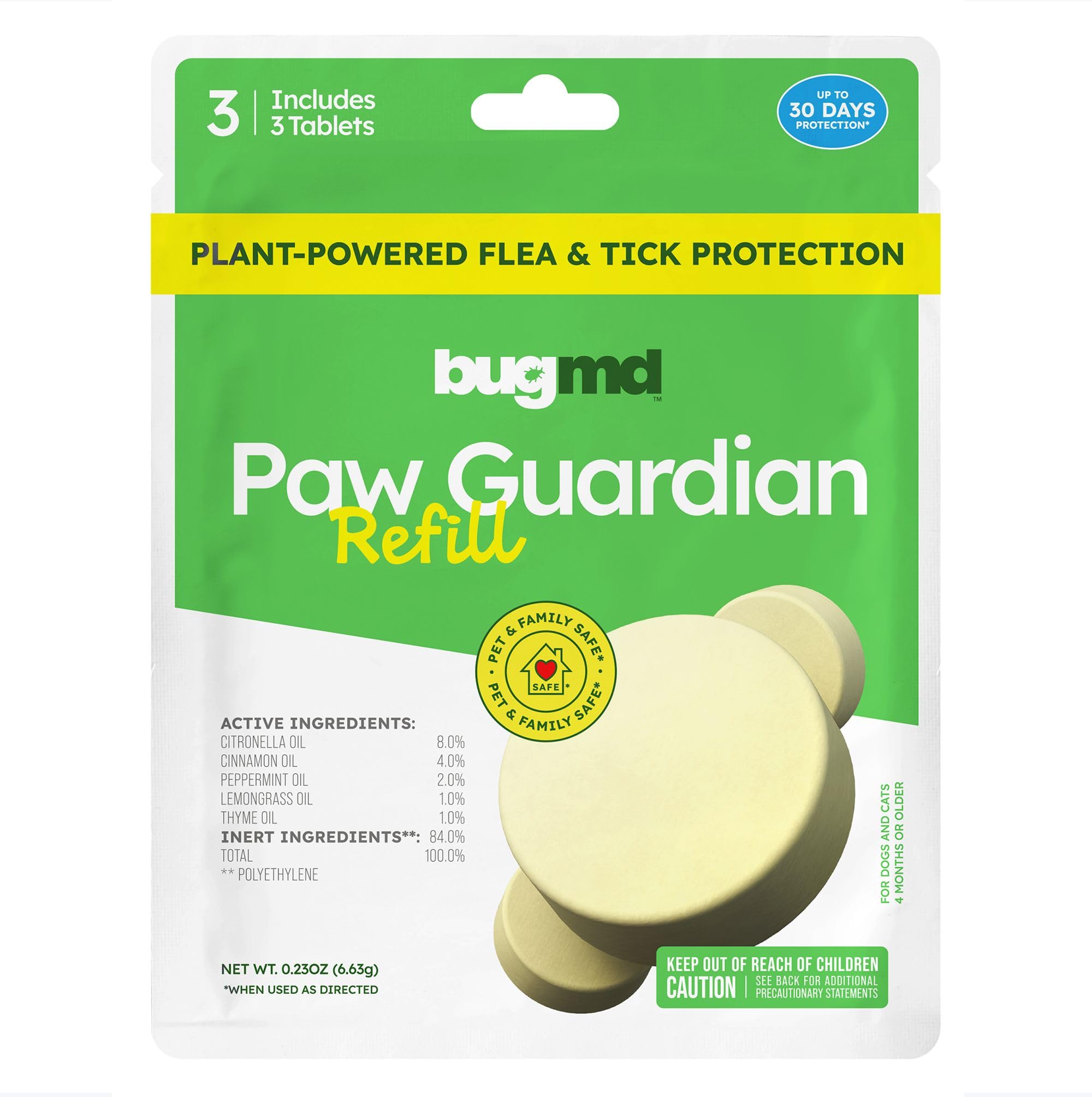 BugMD Paw Guardian – Boucle AirTag intégrée pour suivre votre chien ou chat en toute tranquillité.