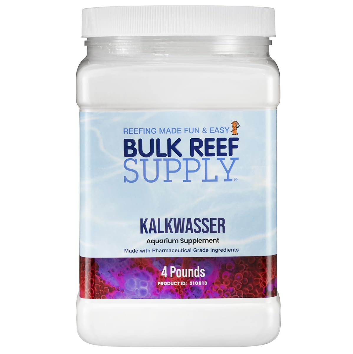 Bulk Reef Supply Kalkwasser en flacon pour maintenir calcium et alcalinité des coraux
