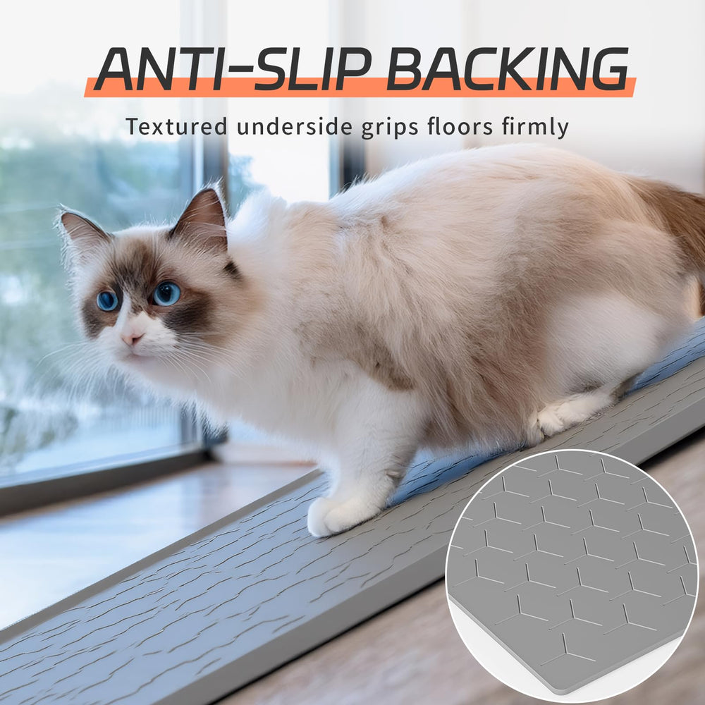 Bulkniu Tapis Litière 61x40 cm, s’adapte à la plupart des bacs.