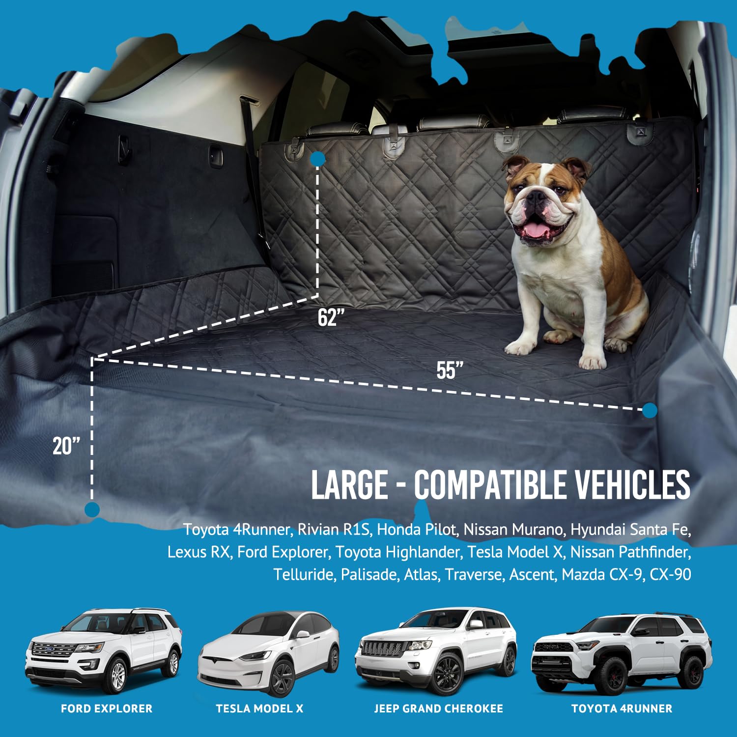 Bulldogology met en avant la couche impermeable du liner pour coffre.