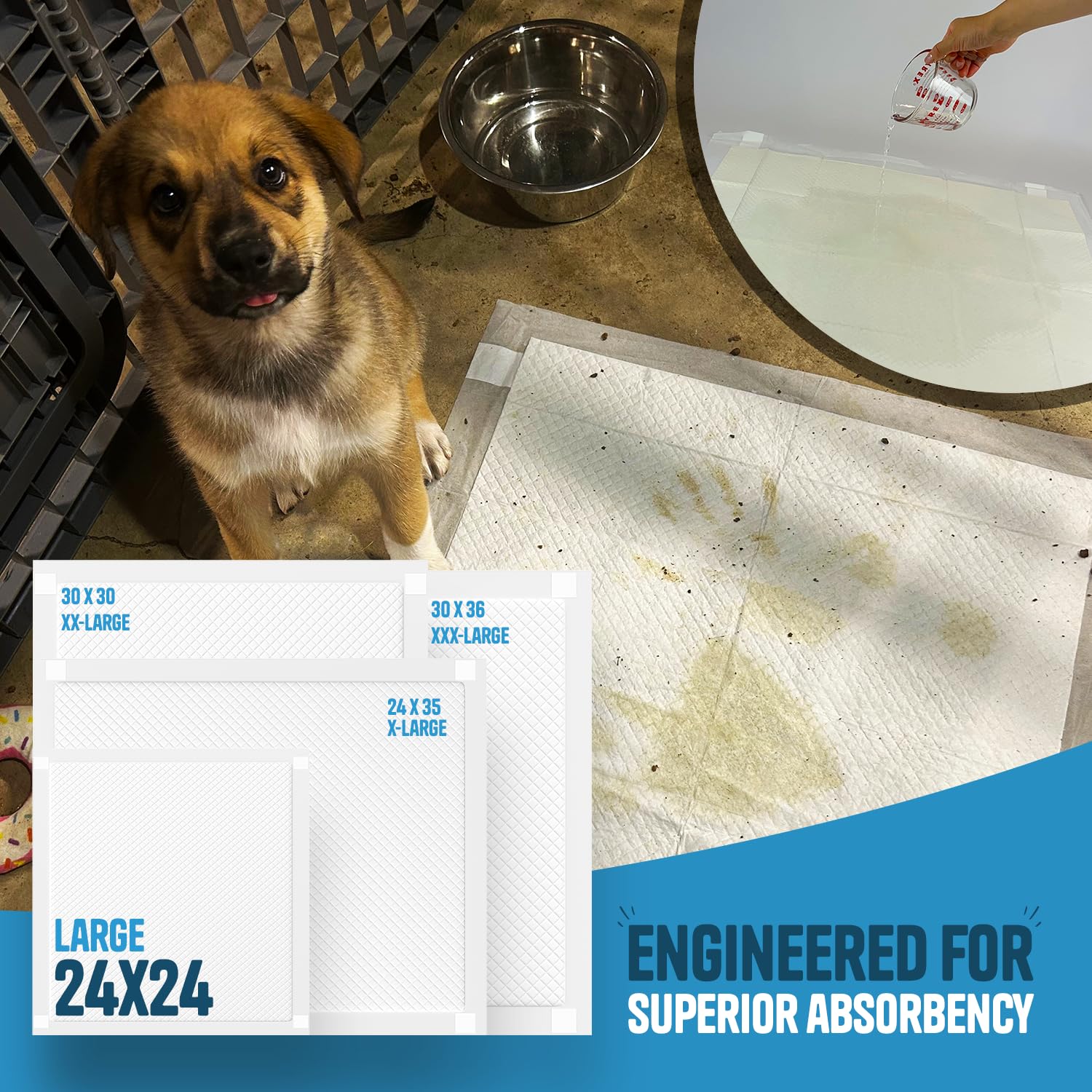 Bulldogology pads entraîne propre et hygiène quotidienne.
