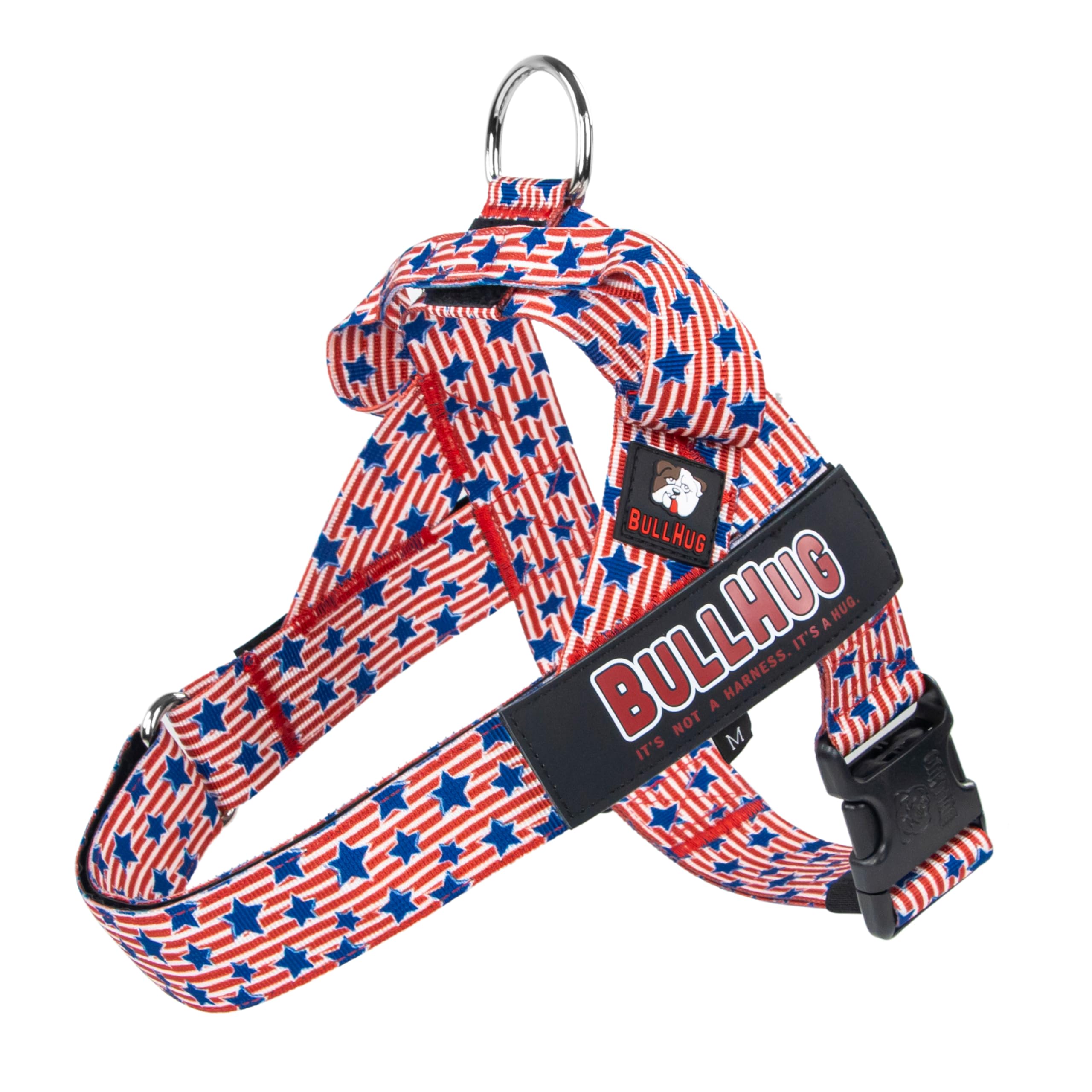 BullHug harnais ajustable pour poitrine, promenade confortable sans tirage.