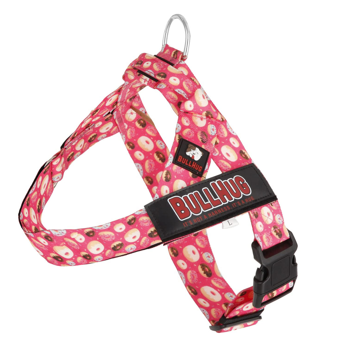 BullHug harnais ajustable pour chien XS offrant un contrôle doux pendant les promenades.