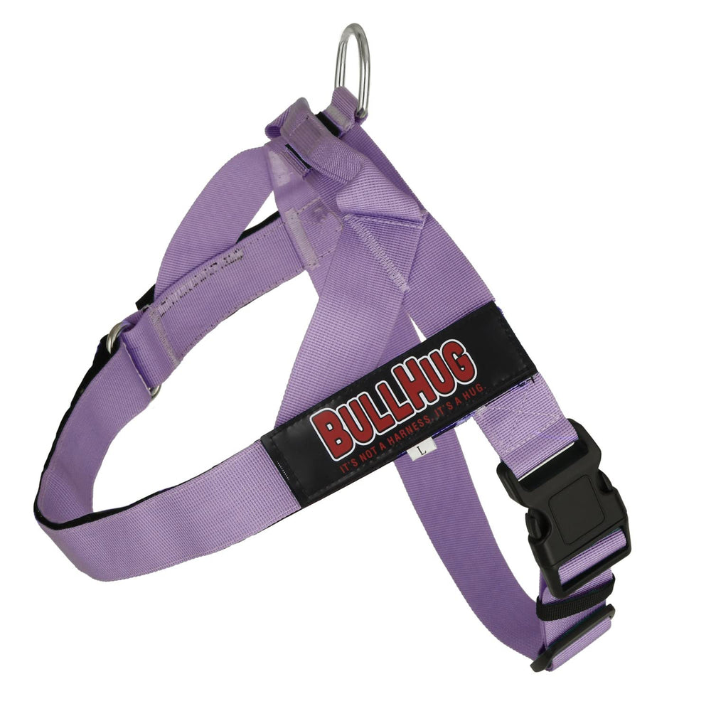BullHug harnais chien réglable violet taille S pour promenades confortables