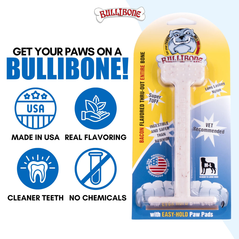 Bullibone: goût bacon durable qui retient l’attention lors du mâchage.