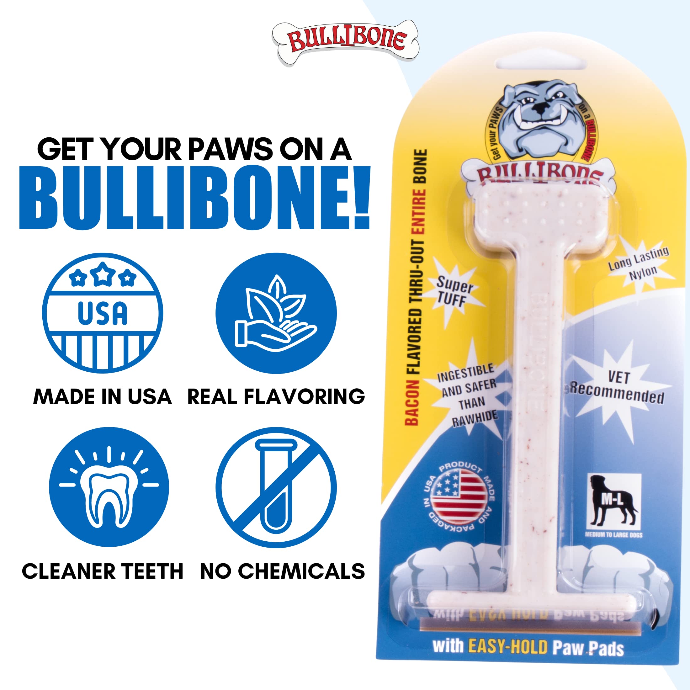 Bullibone: massage des gencives pendant la mastication, expérience agréable.