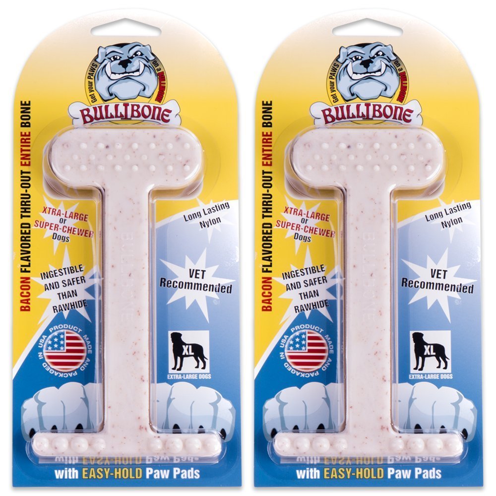 Bullibone os nylon bacon durable pour chiens agressifs