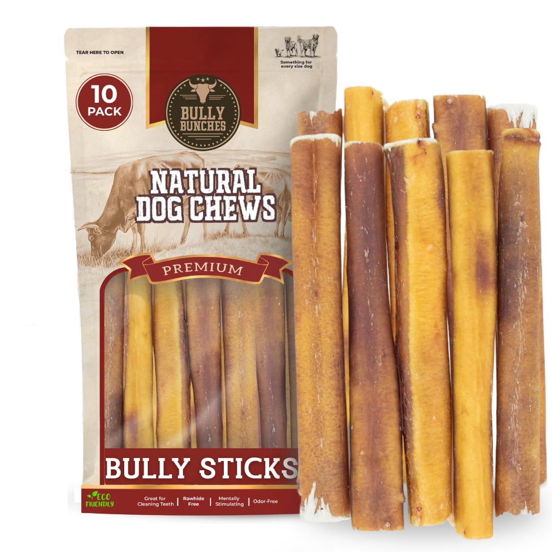 Bully Bunches baton Bully 6pouces – taille constante pour petits et moyens chiens.