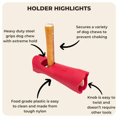Bully Bunches Mega Hold: durable, conçu pour les mâcheurs agressifs.