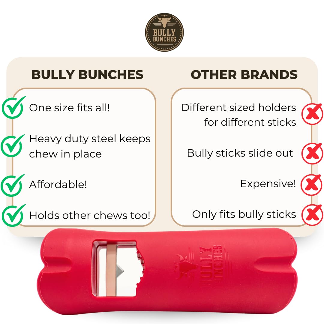 Bully Bunches Mega Hold: taille unique adaptée aux petits, moyens et grands chiens.