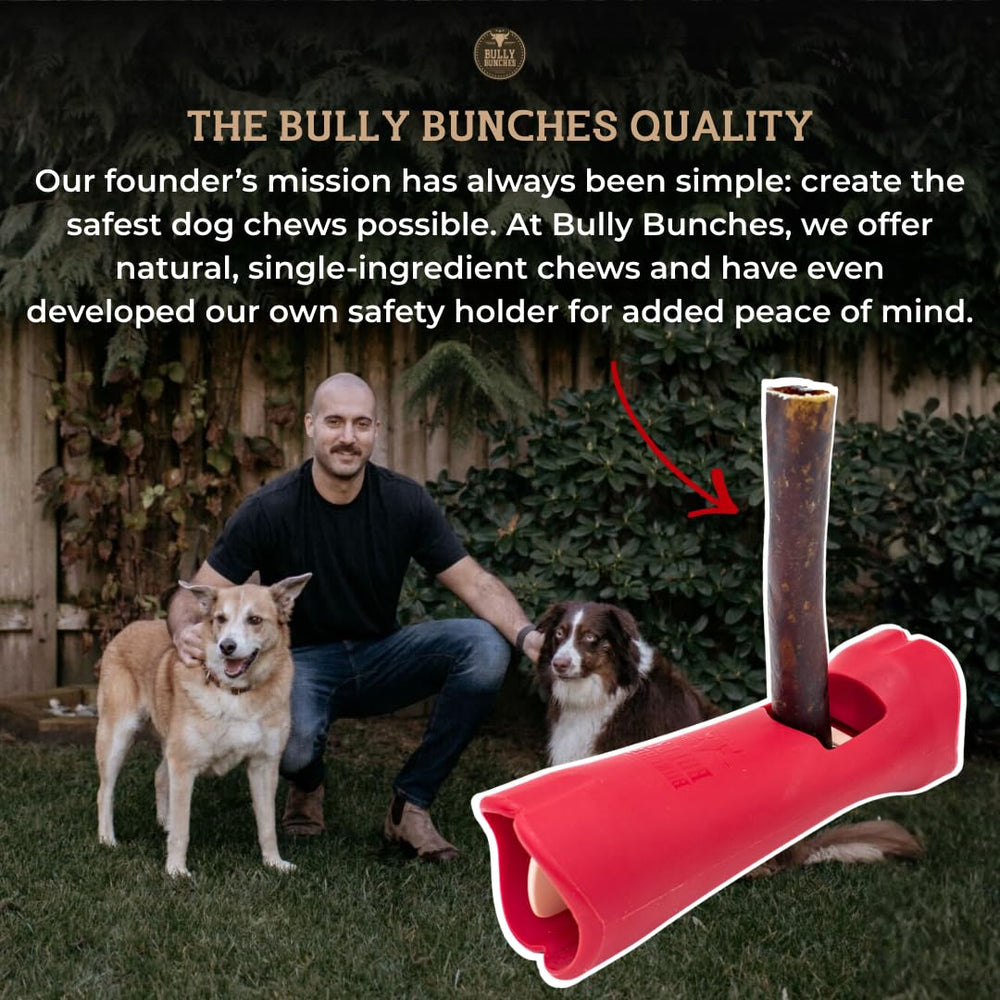 Bully Bunches: pack 5, 6 pouces, récompense durable.