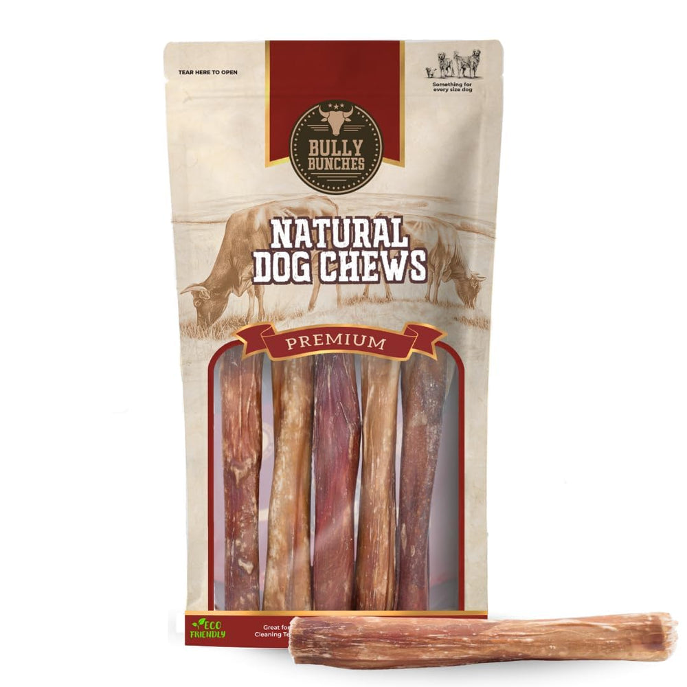 Bully Bunches: pack de 5 bâtons, longue durée pour chiens avides.