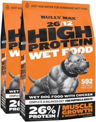 Bully Max – aliments deshydrates pour chien, preparation rapide et proteines.