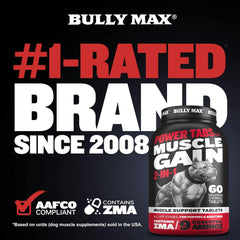 Bully Max: chien actif quotidiennement grâce à des nutriments essentiels.