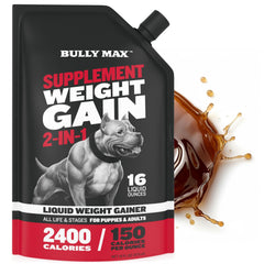 Bully Max – bouteille 16 oz pour soutenir un gain de poids sain chez les chiens