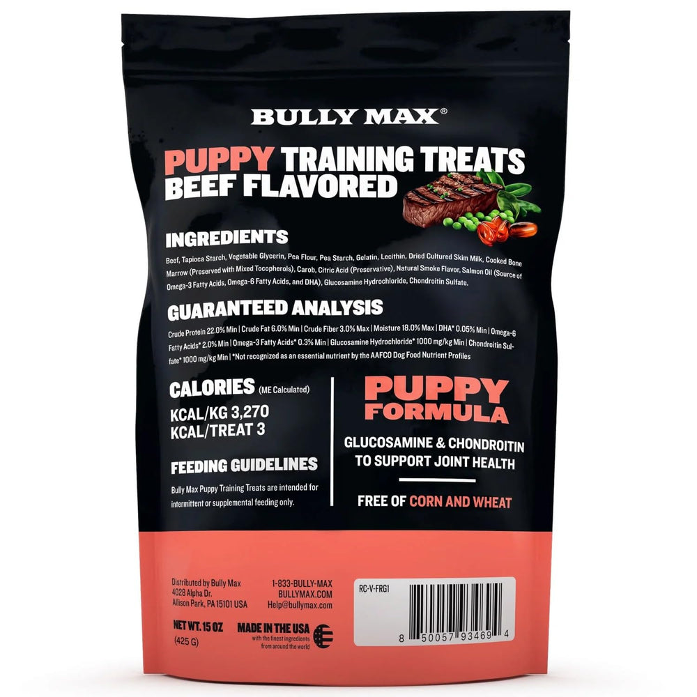 Bully Max Glucosamine-Chondroïtine Articulations : soutien potentiel pour les articulations en croissance.