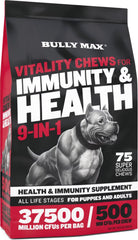 Bully Max Gomme Santé Chien: soutien immunitaire et vitalité au quotidien.