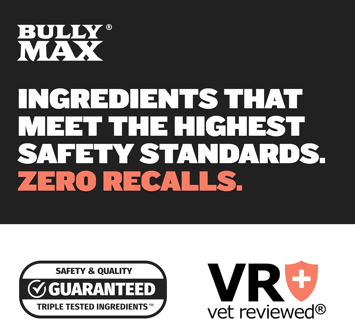 Bully Max tablettes oméga-3 chiots soutien cerveau