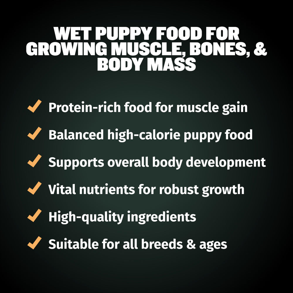 Bully Max qualité nutritionnelle pour chiots, pelage sain.