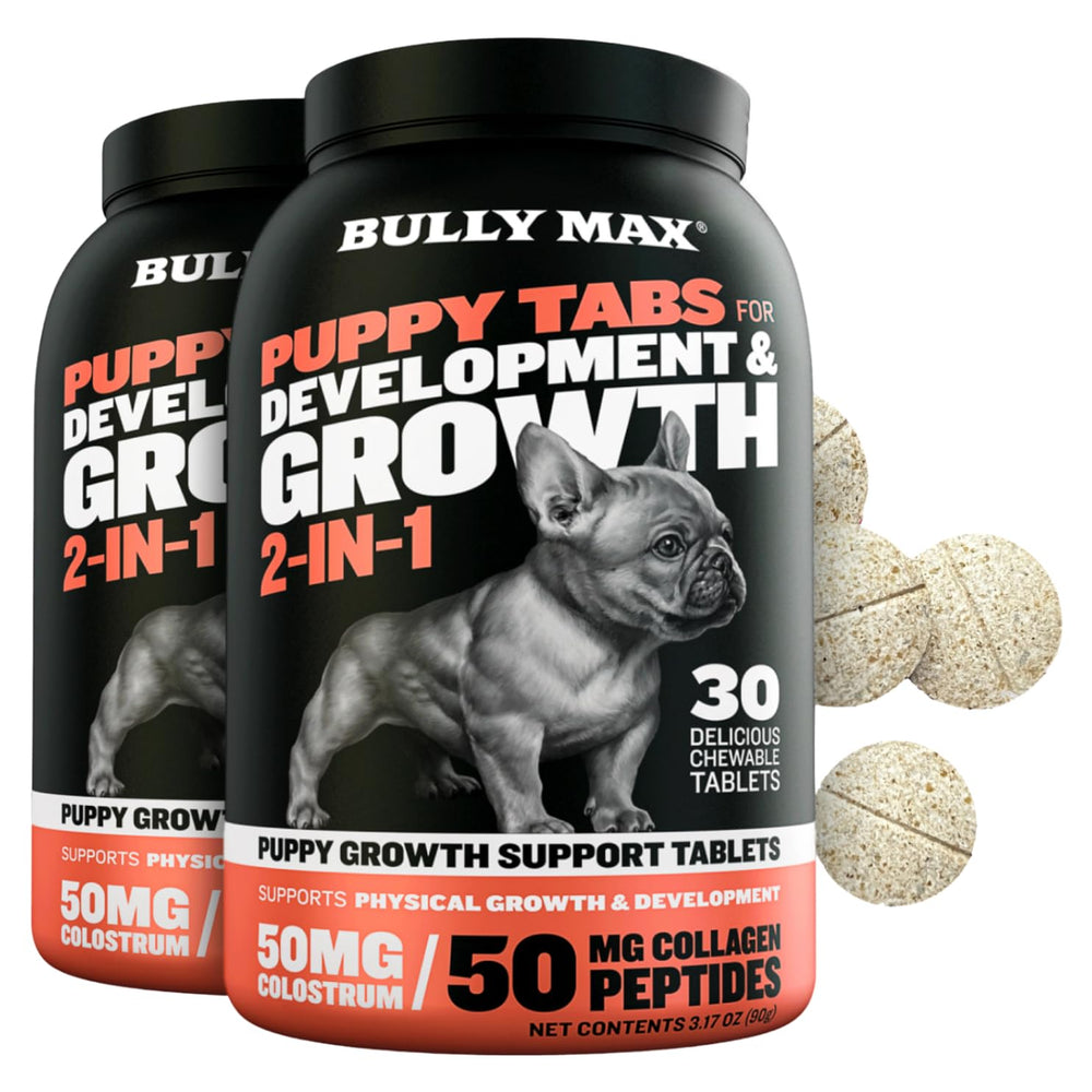 Bully Max tablettes mâchables chiots pour croissance saine