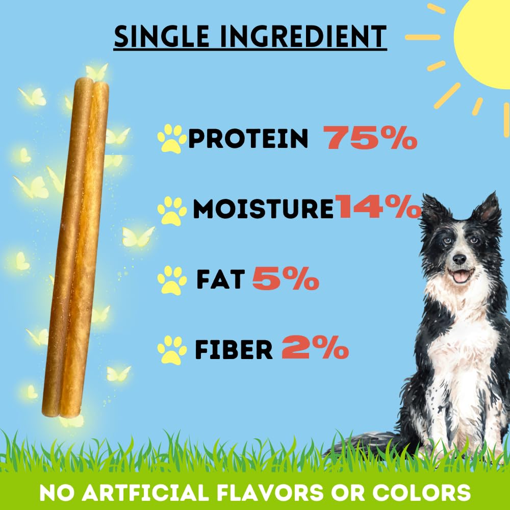 Bullysticks More: faible-taux-de-graisse, snack leger pour chien.