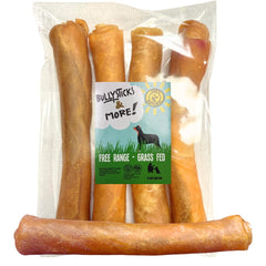 Bullysticks & More – Rouleaux collagène boeuf 10 pouces, friandise durable.