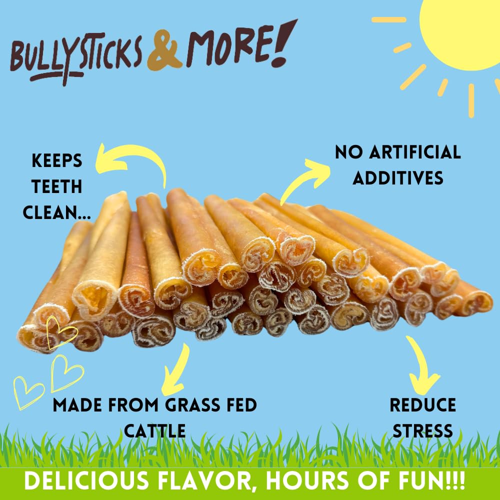 Bullysticks More: rouleaux-joue-boeuf, texture naturelle qui occupe le chien.