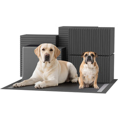Bulubaky tapis-pipi chiot charbons actif XL 28x34 pour l'apprentissage.