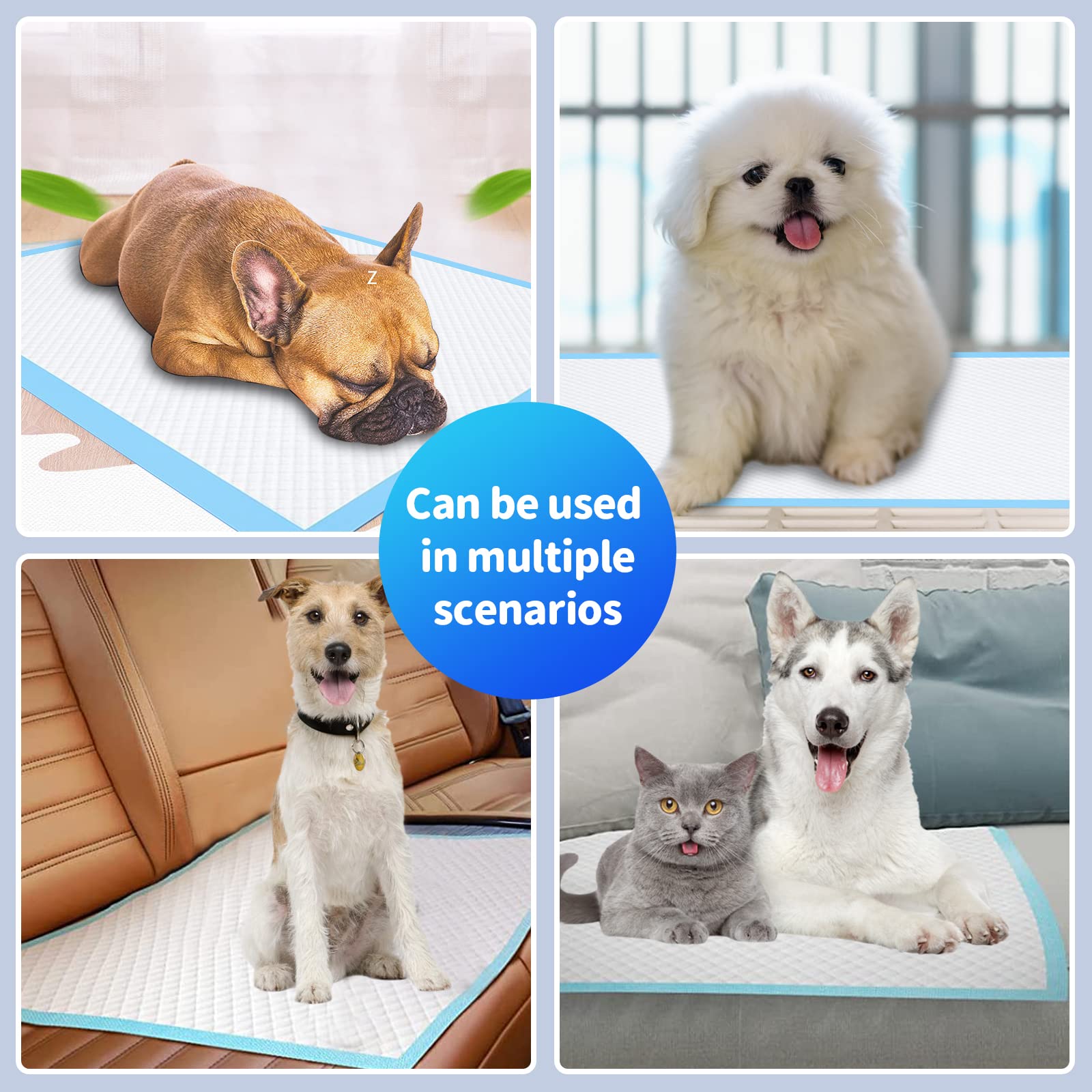 Bulubaky tapis usage multi-animaux, convient chiens et chats