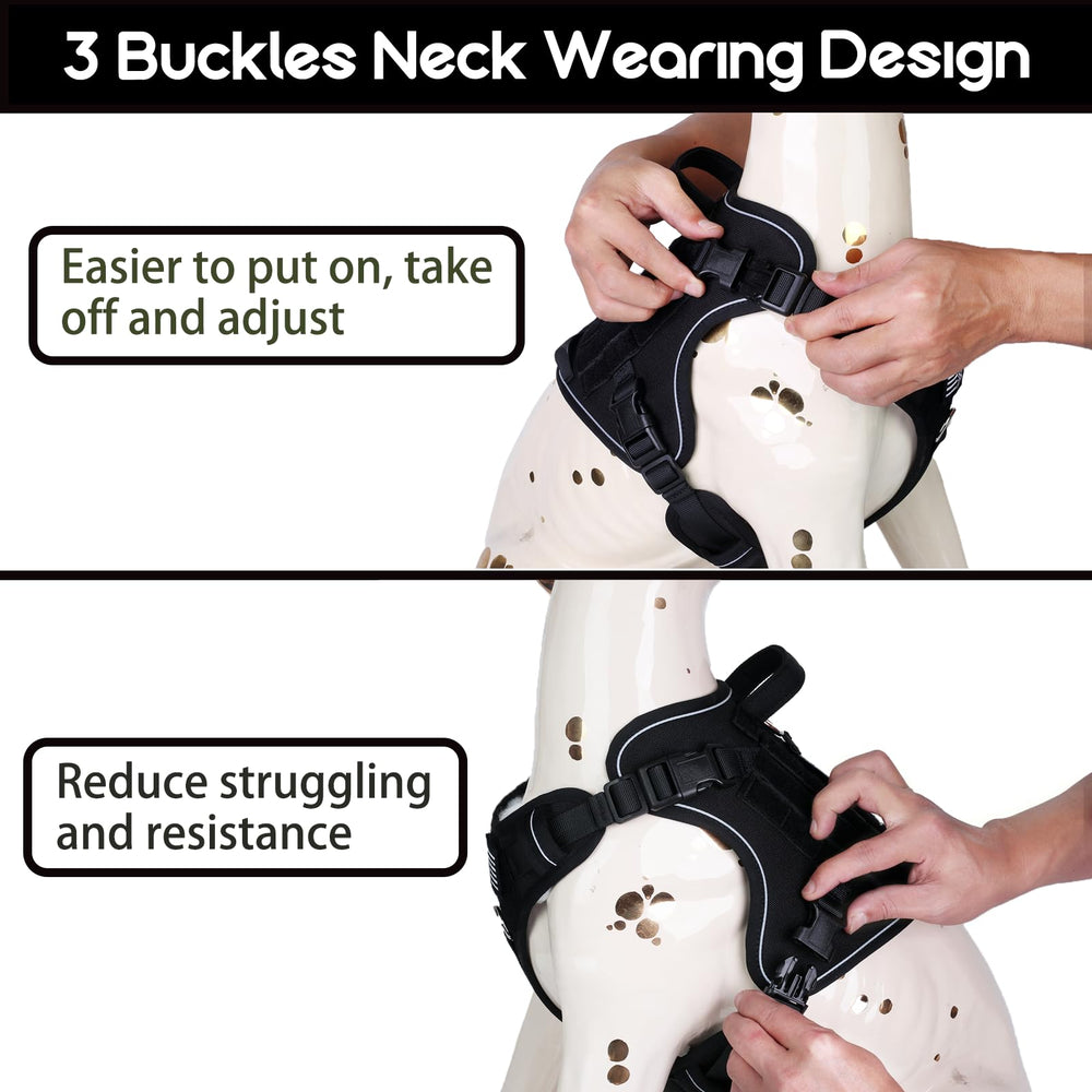 Sangles réglables et boucles rapides pour enfiler facilement.
