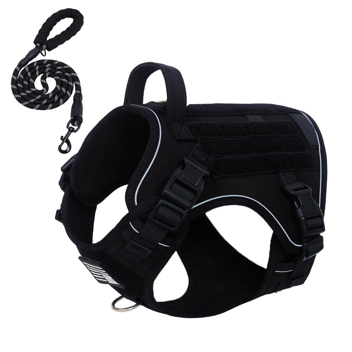 Harnais tactique BUMBIN avec ensemble Laesh, ajustable et sécurisant.