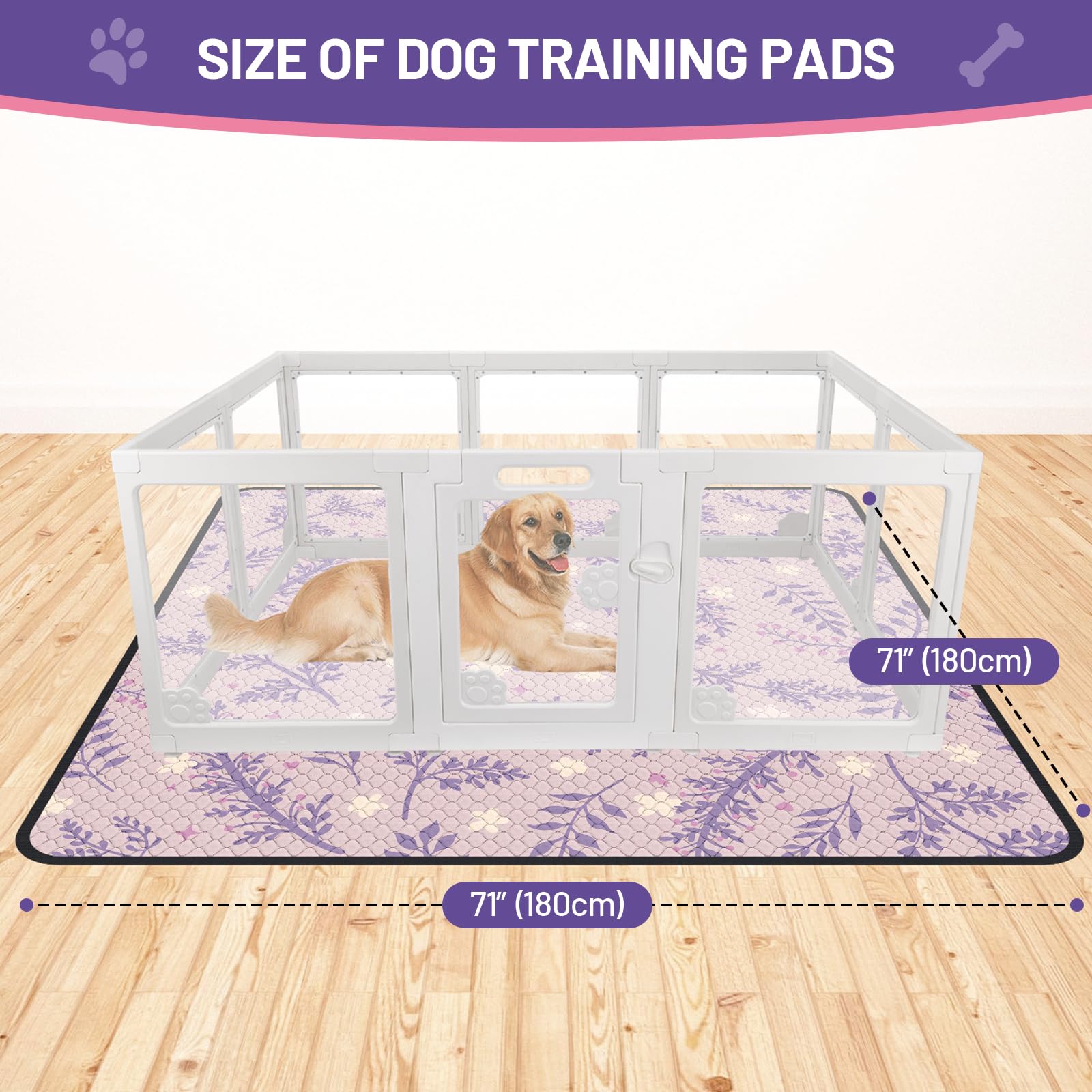 BUMUBI tapis polyvalent pour cages, canapés et voyages