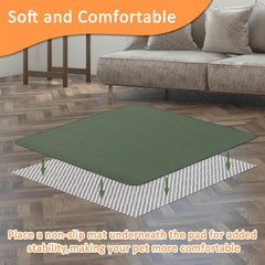 Bunlitent tapis étanche 165x122, couche imperméable protège le sol.