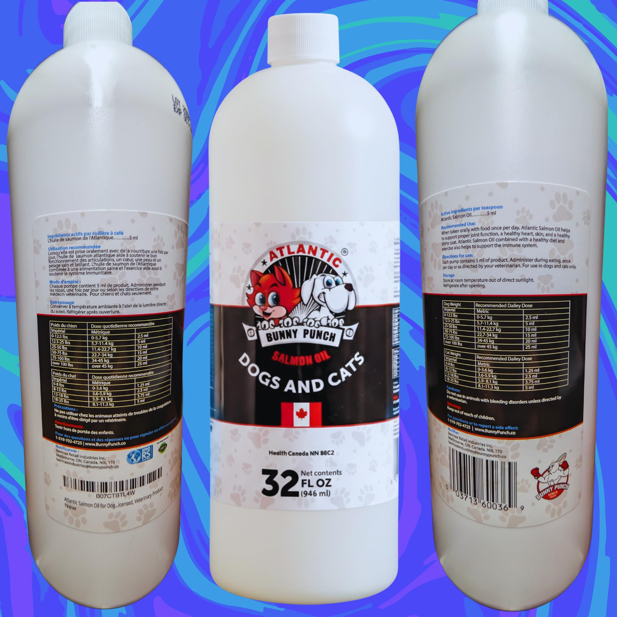 Bunny Punch Topper Alimentaire Liquide se mélange facilement aux repas.