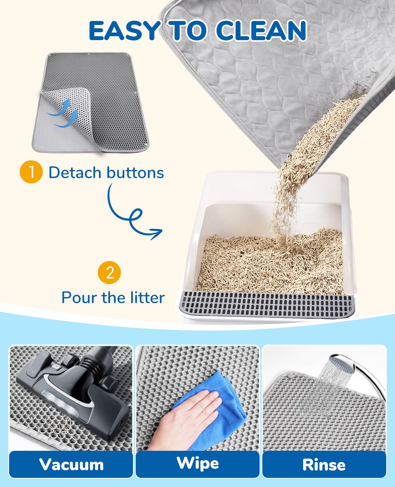 BurgeonNest base anti-dérapante évite les glissements