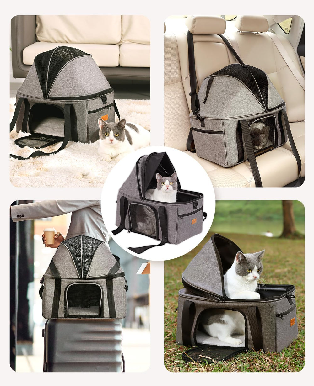 Poches avant BurgeonNest : rangement pratique pour friandises et accessoires.