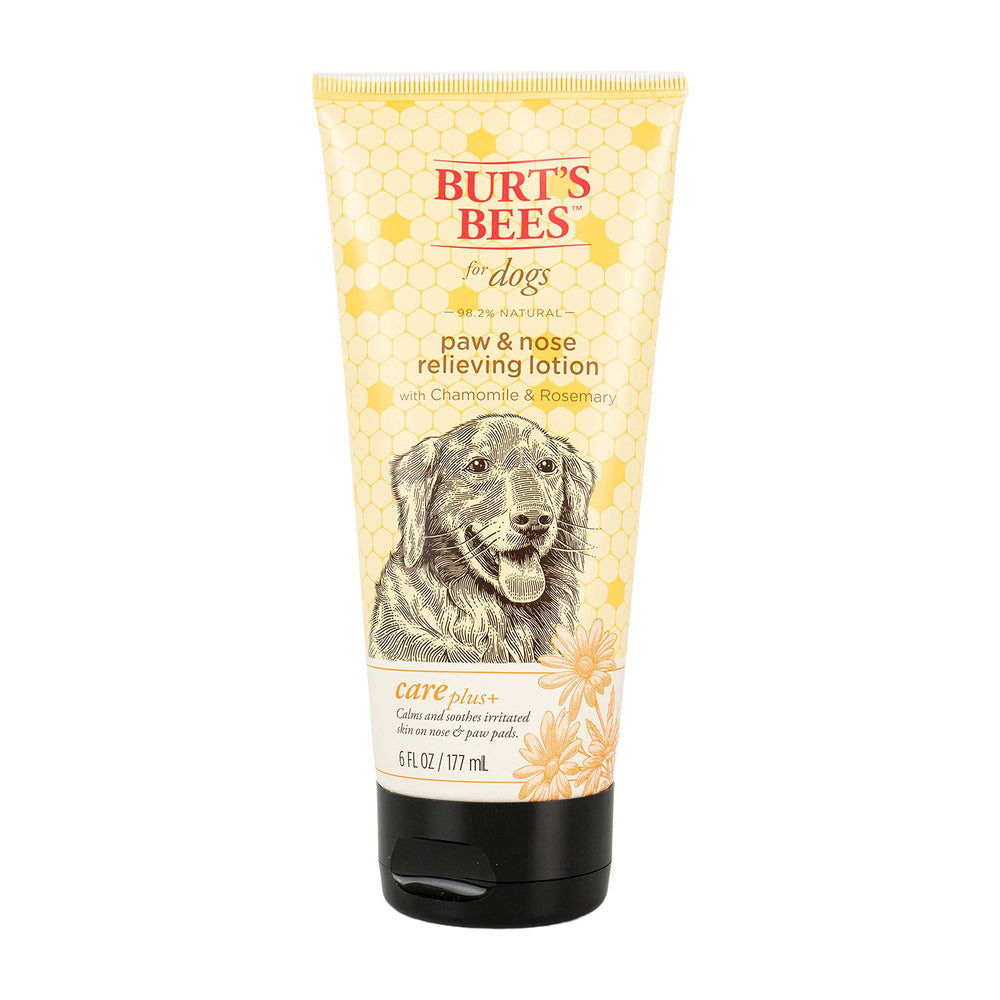 BURT'S BEES FOR PETS Care Plus+—bouteille lotion hydratante pour pattes et nez.