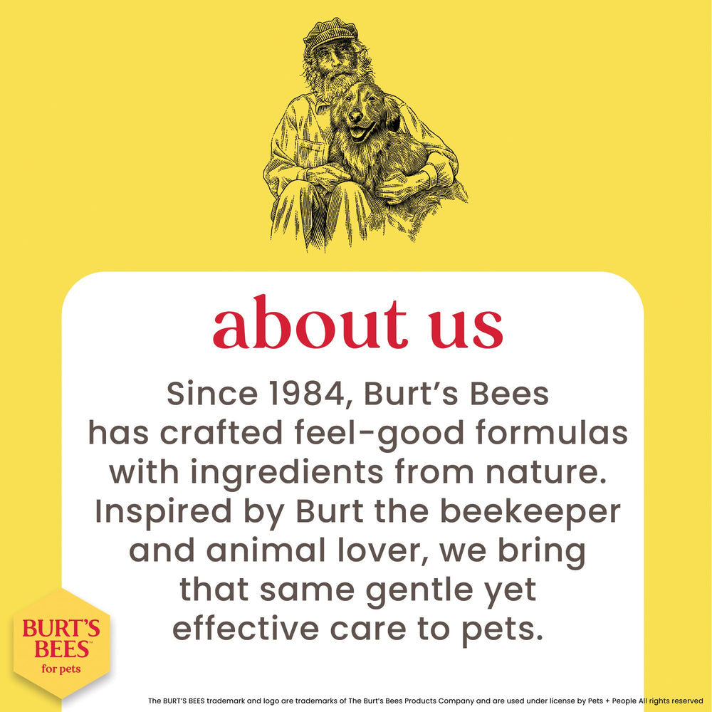 BURT'S BEES FOR PETS Care Plus+—pH équilibré adapté aux chiens.
