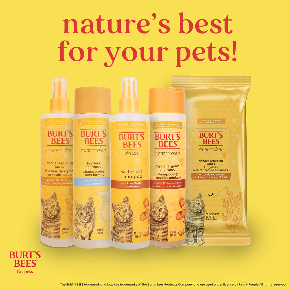 Lingette Burt's Bees for Pets pour un pelage doux et un soin rapide