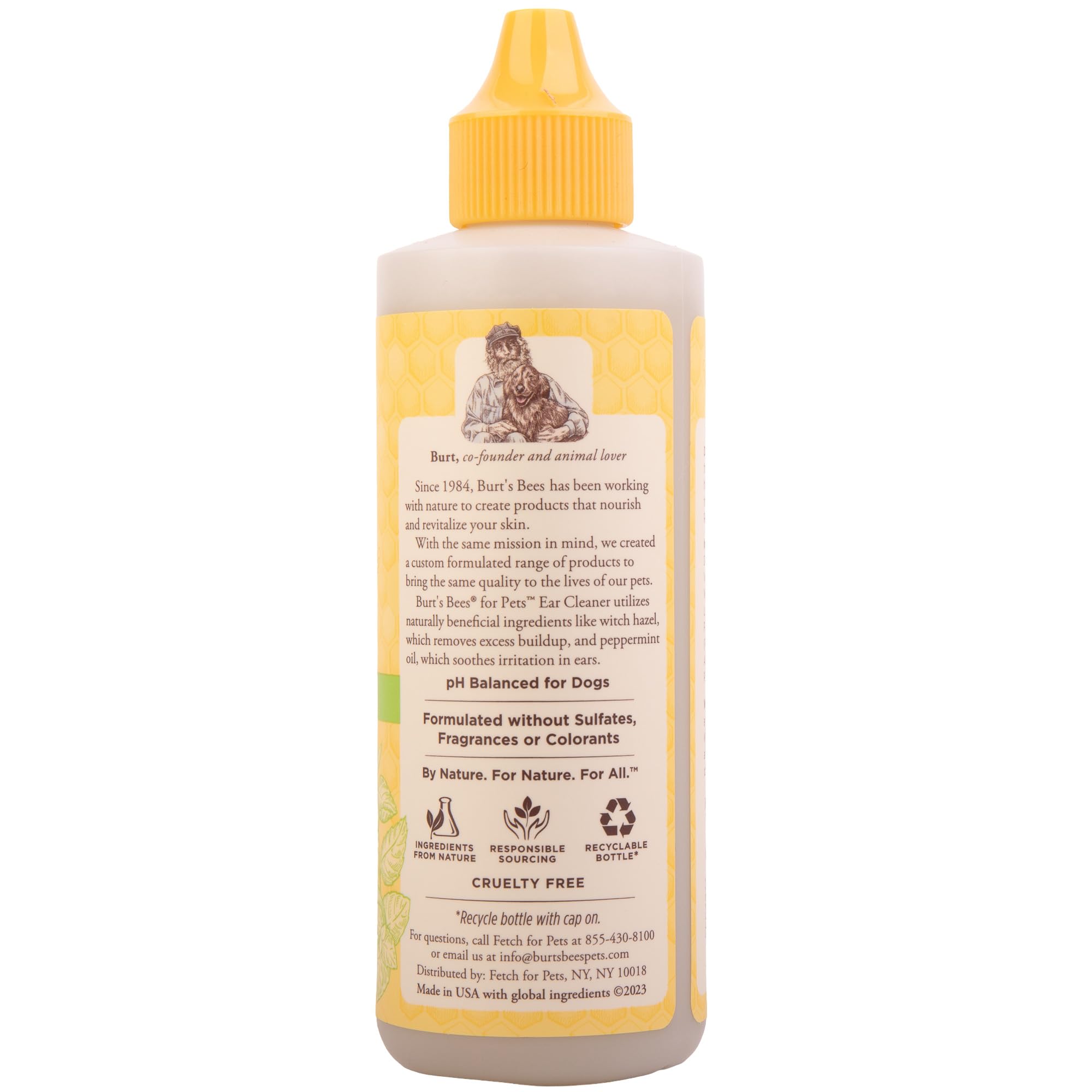 BURT'S BEES FOR PETS sans tensio-actifs chimiques – nettoyage délicat et sûr