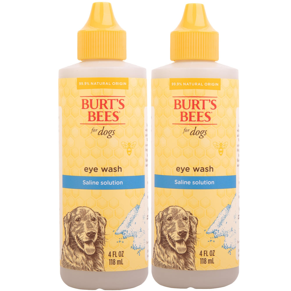 BURT'S BEES FOR PETS – bouteille rince-yeux eau saline pour chiens et chiots.