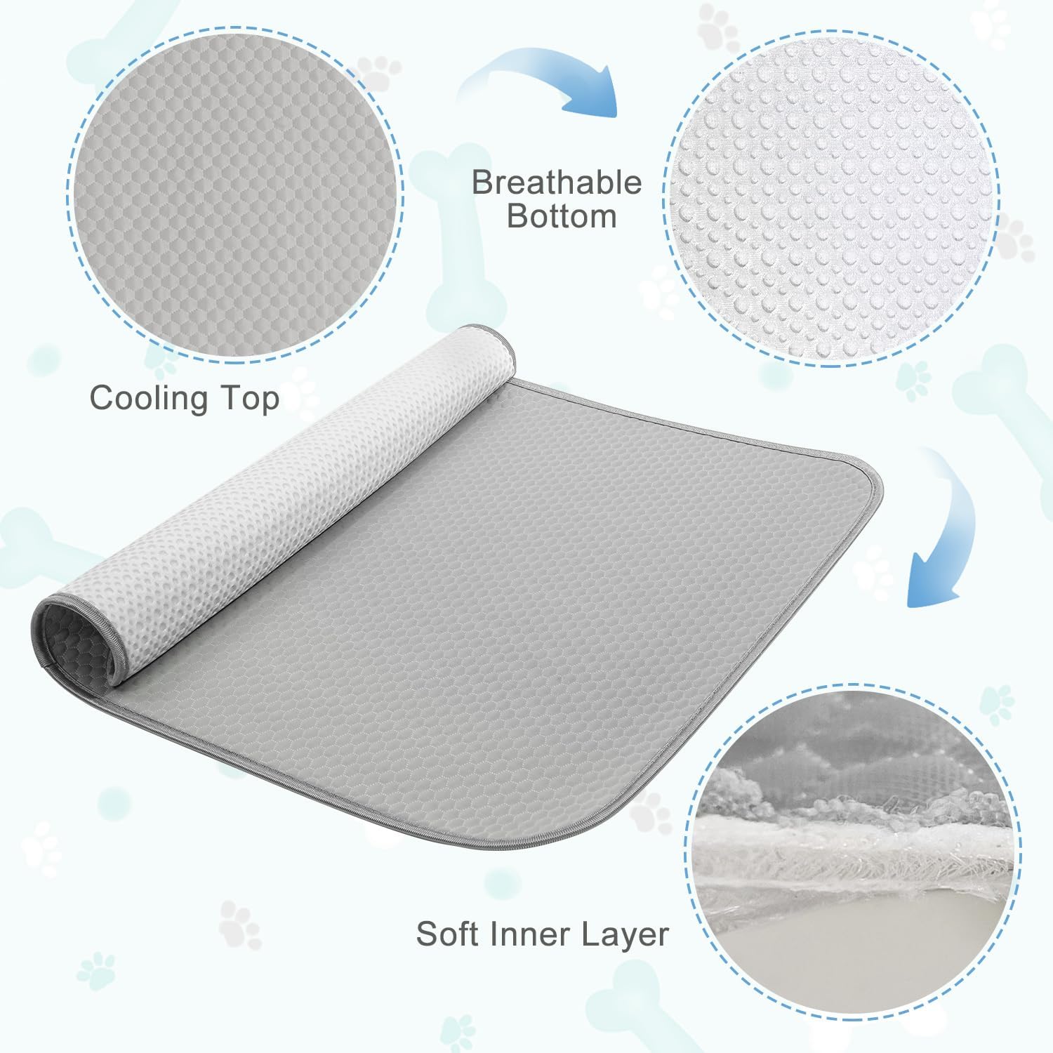 Tapis Buvlnee lavable en machine, nettoyage facile et durable.