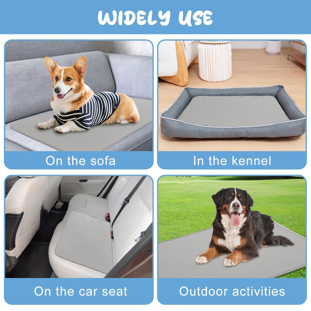 Tapis Buvlnee sur sol ombragé extérieur, refroidissement portable.