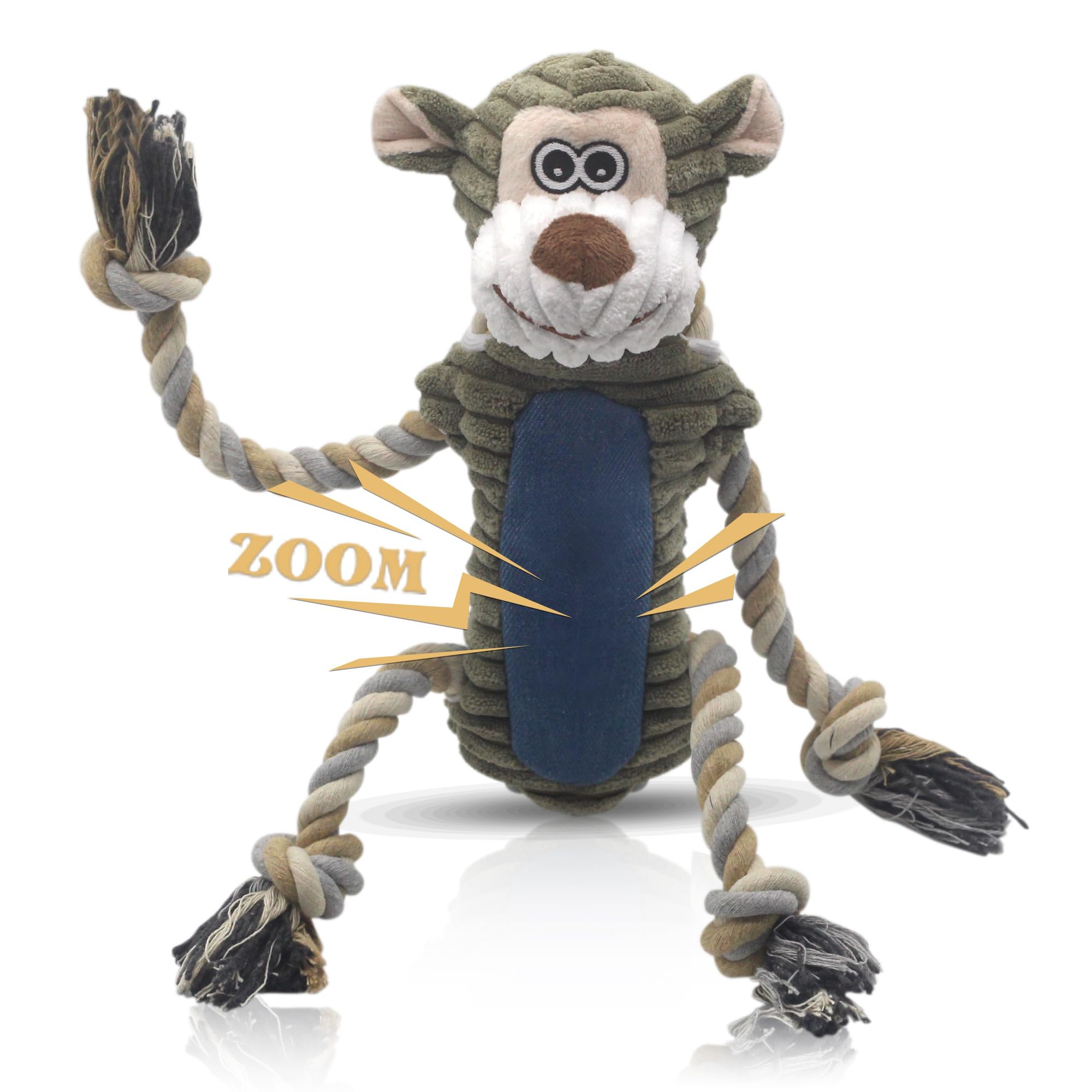 BUYPOW: jouet doudou singe, peluche douce pour des sessions de jeu.