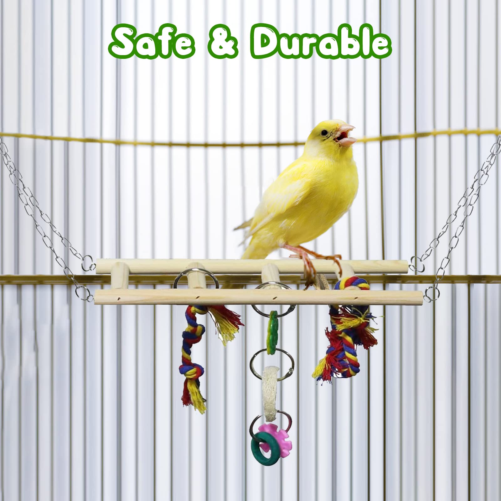 BWOGUE 7-pack jouets, design artisanal bois non teinté, sécurité et durabilité.