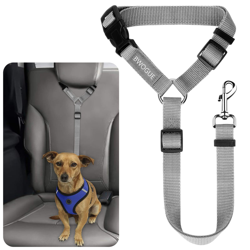 BWOGUE: ceinture de sécurité animale, fixée à l’attache-tête pour voiture.