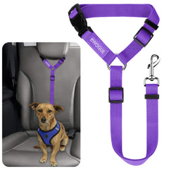 BWOGUE Ceinture sécurité chien-chat ajustable en voiture, voyage plus sûr